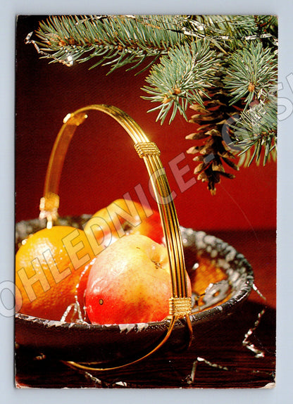 Vánoční Československo malý formát prošlá (M8580)