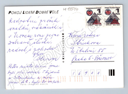 Český Betlém vánoční pohlednice ČSSR (M8594)