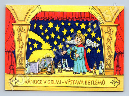 Výstava betlémů Gelmi Praha 1999 vánoce (M8595)