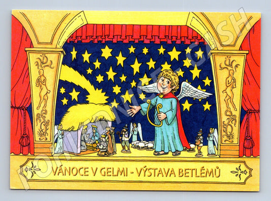 Výstava betlémů Gelmi Praha 1999 vánoce (M8595)