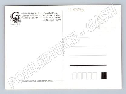 Výstava betlémů Gelmi Praha 1999 vánoce (M8595)