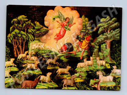 Malovaný betlém Ústí nad Orlicí do 1950 (M8596)