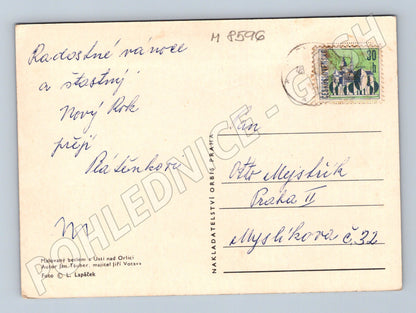 Malovaný betlém Ústí nad Orlicí do 1950 (M8596)