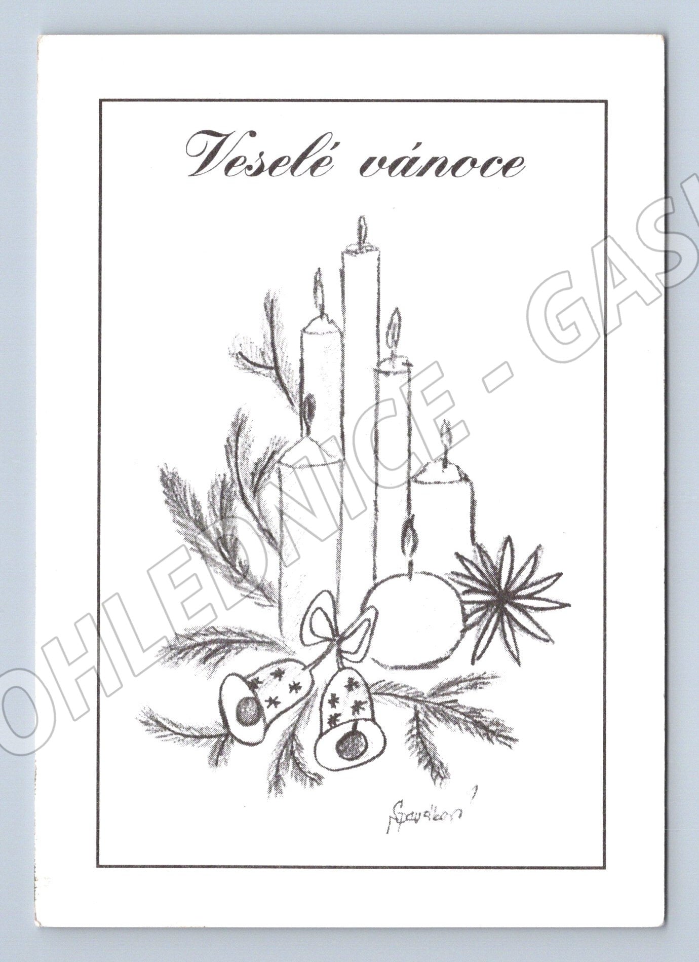 Vánoční sněhuláci autorská práce ČR (M8603)