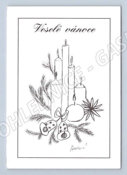 Vánoční sněhuláci autorská práce ČR (M8603)