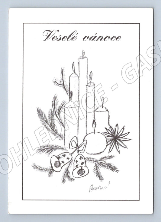 Vánoční sněhuláci autorská práce ČR (M8603)