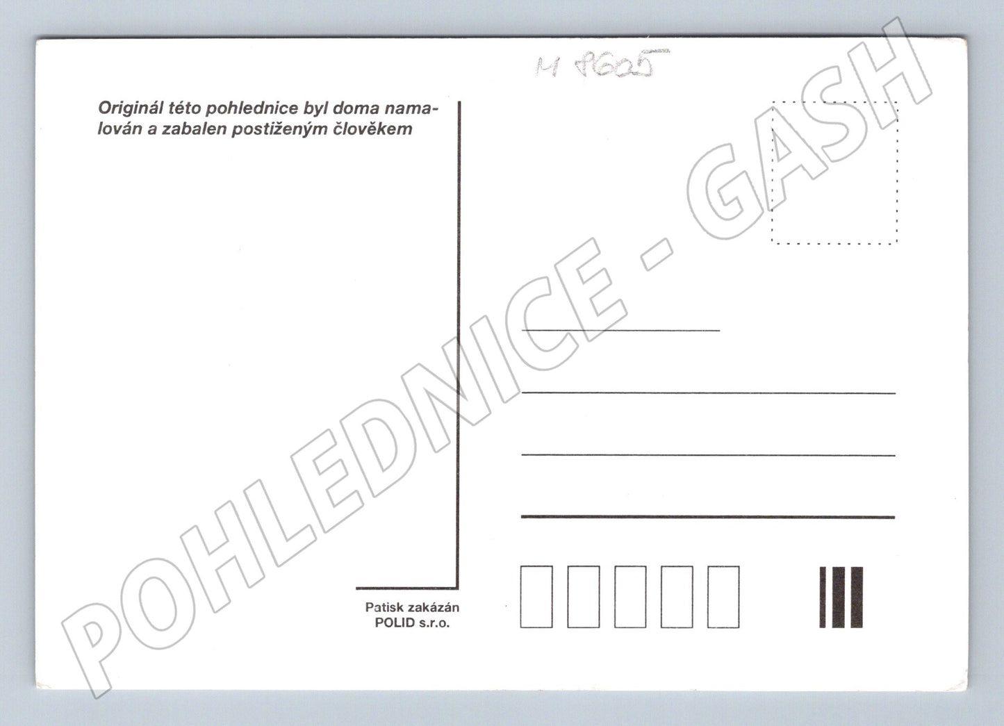 Veselé vánoce originální kresba POLID (M8605)