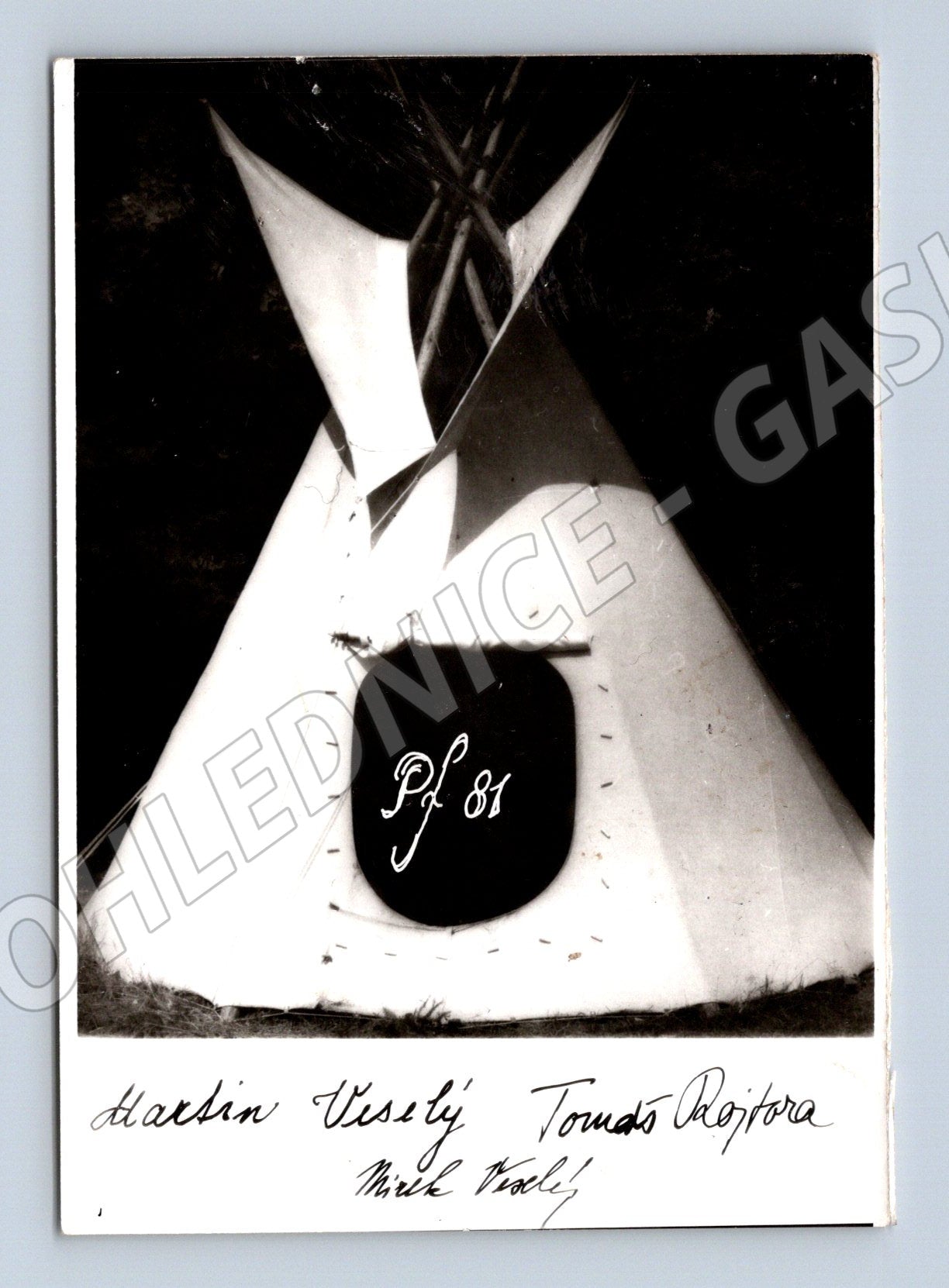 Pohlednice PF 81 letecká doprava (M8626)