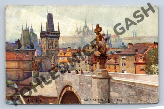 Pohlednice Praha Malá Strana Hradčany Karlův most (M864)