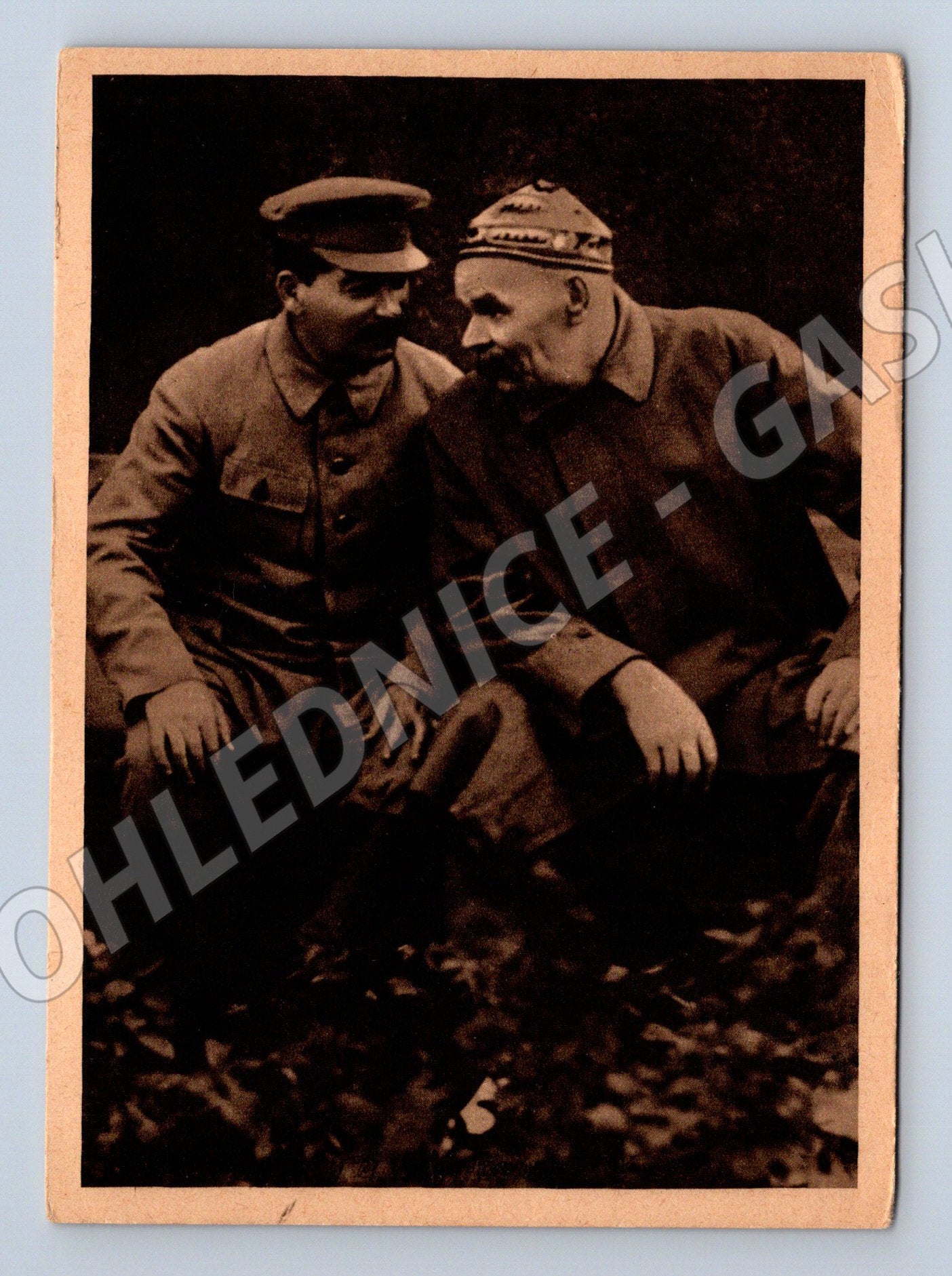 Pohlednice Stalin u Gorkého květen 1945 pamětní (M8649)