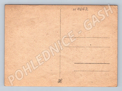Postcard Heavy tanks National class 1st Czechoslovak brigade (M8662)