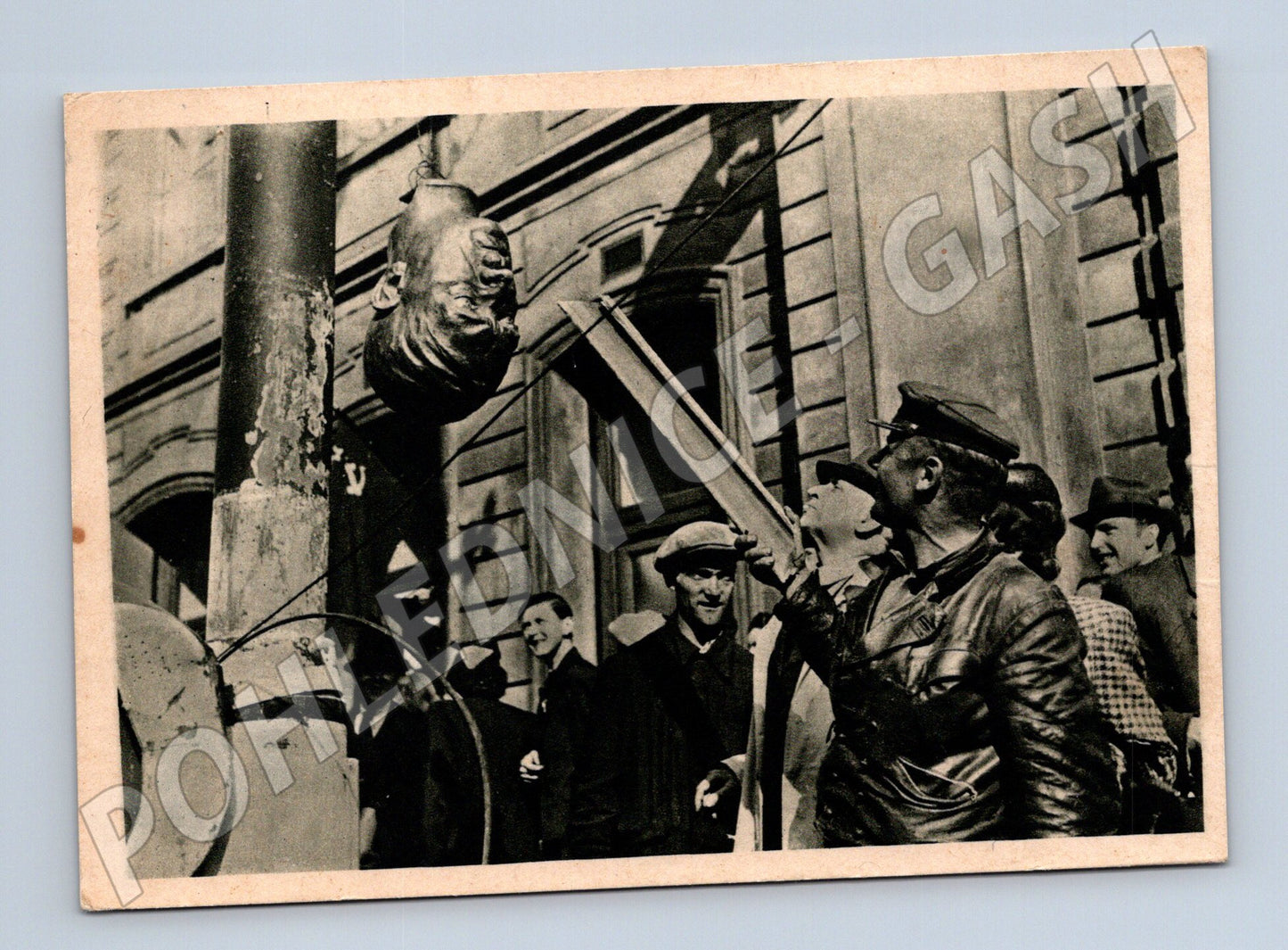 Postcard His day has come! political motif (M8671)