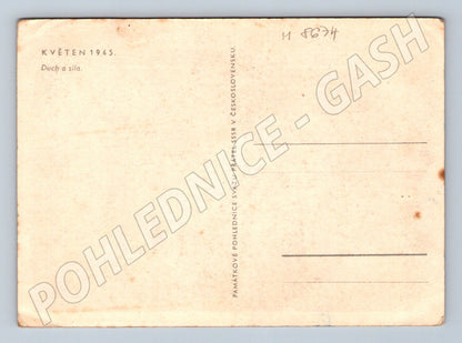 Postcard Politicians May 1945 Union of Friends of the USSR (M8674)