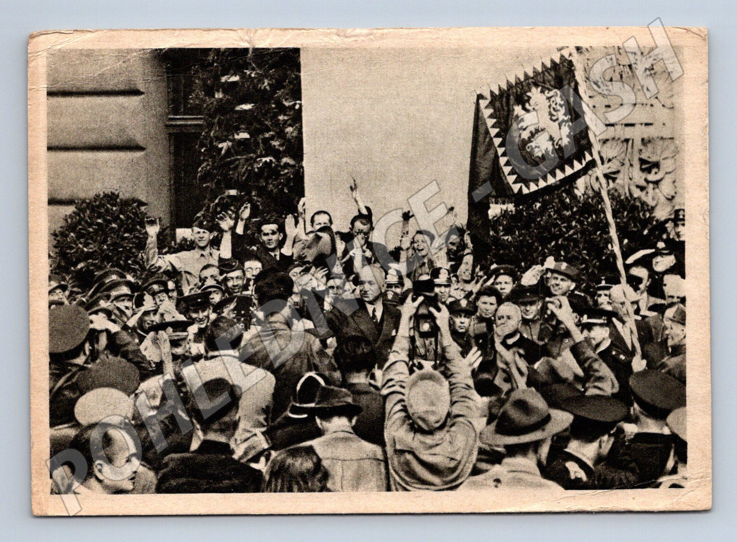 Postcard Welcoming President Edvard Beneš 1945 (M8701)