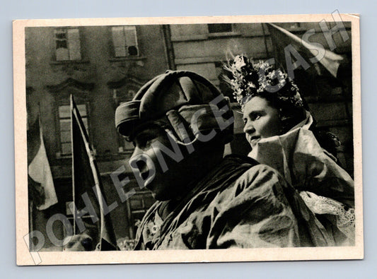 Pohlednice Dva z jednoho tanku ČSR do 1950 (M8712)