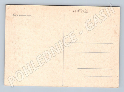 Pohlednice Dva z jednoho tanku ČSR do 1950 (M8712)