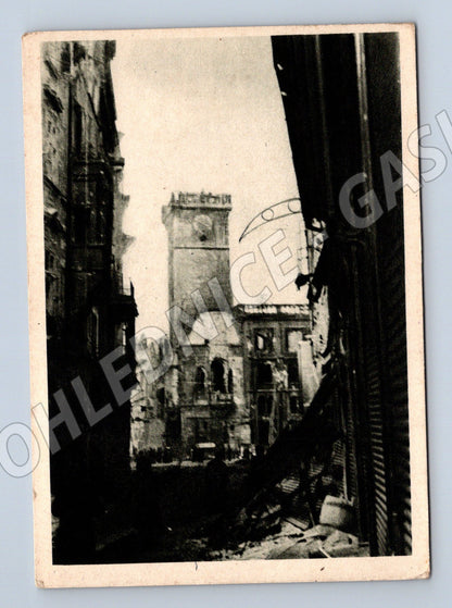 Pohlednice Staroměstská radnice poškozená (M8716)