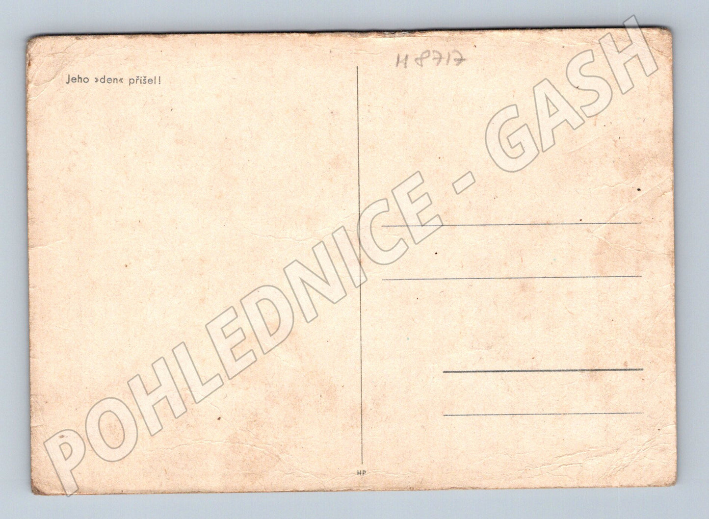 Pohlednice Svržení politické sochy historická (M8717)