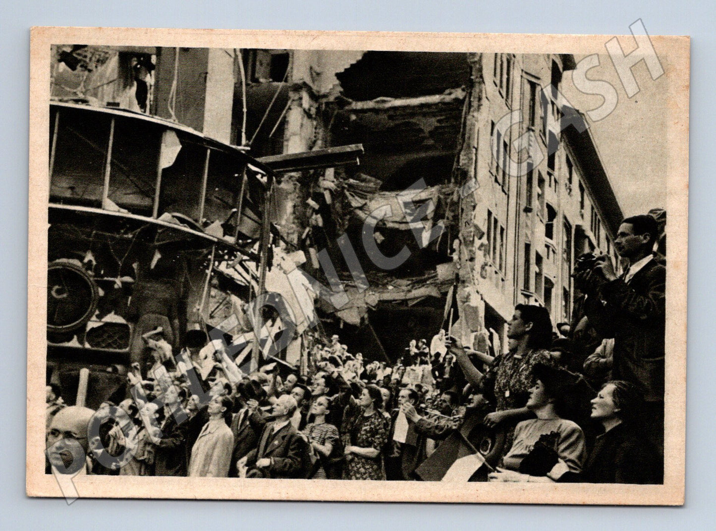 Pohlednice Minulé a budoucí dny válečné škody (M8730)