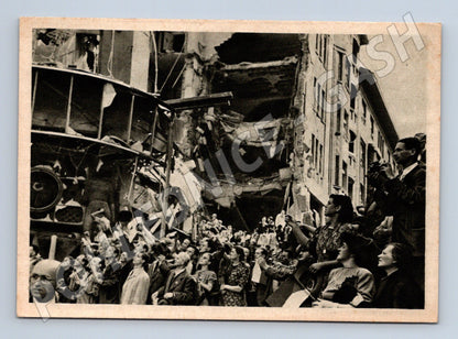 Pohlednice Minulé a budoucí dny válečné škody (M8730)