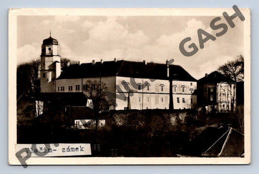 Pohlednice Vlašim zámek historická (M878)