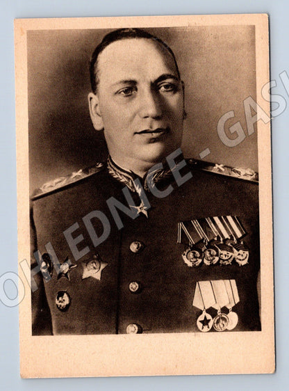 Postcard Nikolai Voronov Marshal of Artillery (M8783)