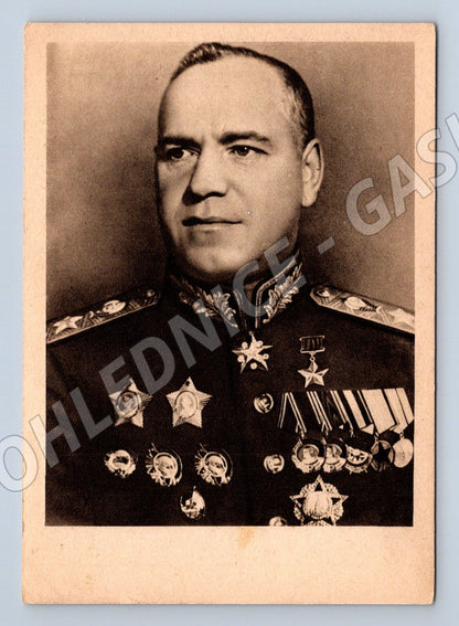 Pohlednice Georgij Žukov maršál SSSR (M8787)