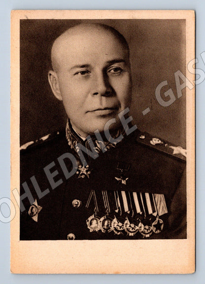 Postcard Semyon Timoshenko Marshal of the USSR (M8788)