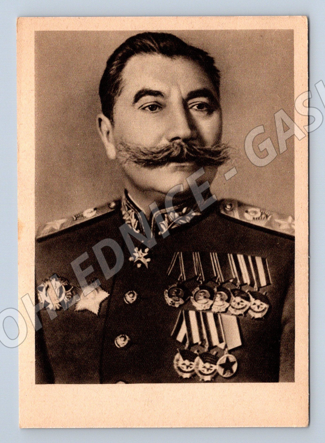 Postcard Semyon Budyonny Marshal of the USSR (M8789)