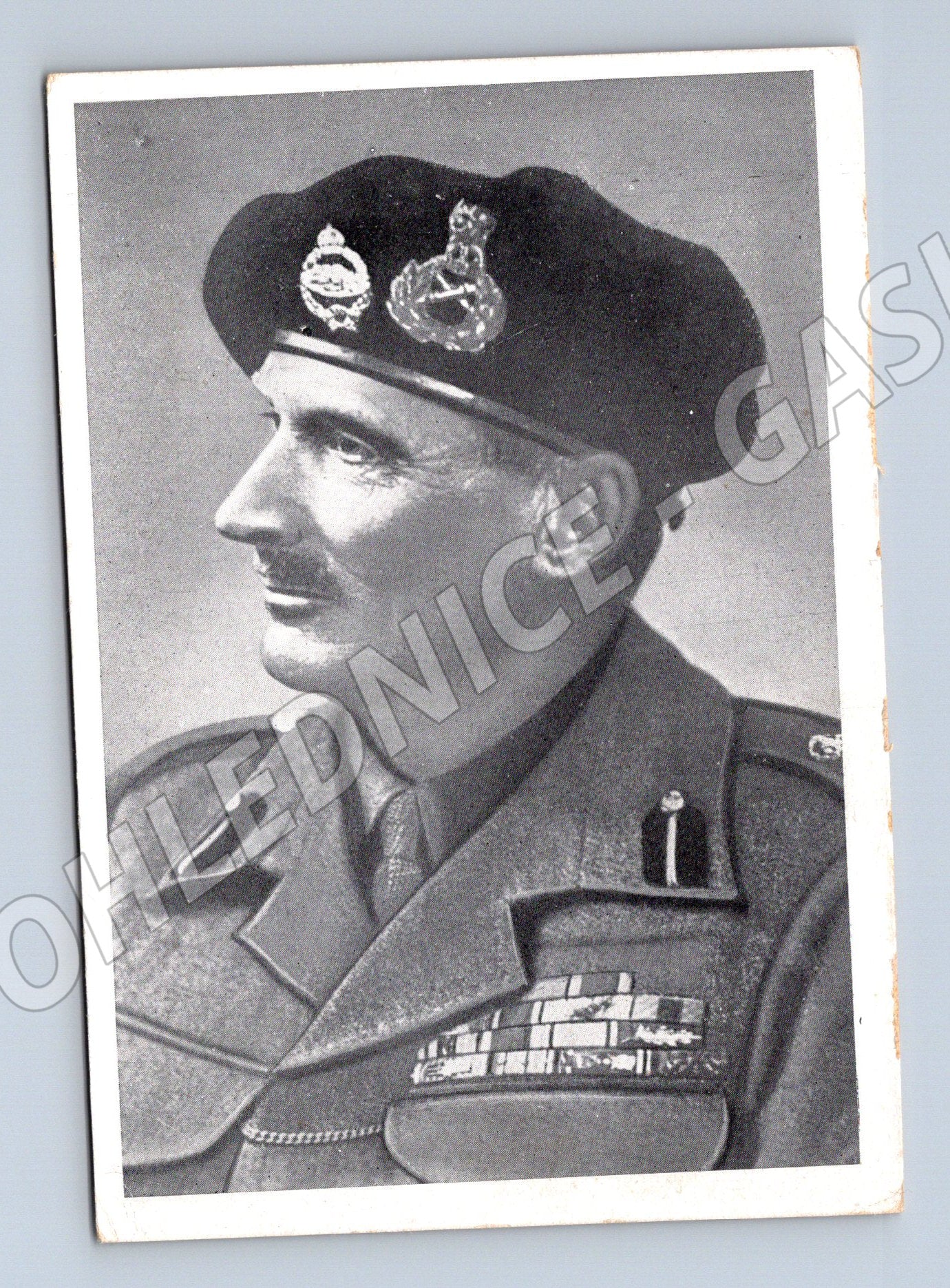 Postcard Bernard Montgomery Marshal of Great Britain (M8792)