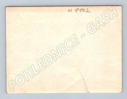 Postcard portrait of a man in an old uniform (M8802)