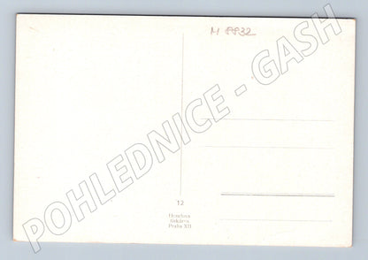 Pohlednice český kroj Josef Mánes etnografie (M8832)