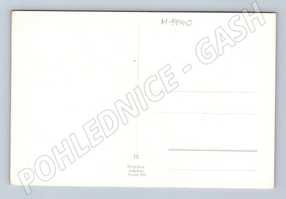Pohlednice český kroj etnografie Hencl (M8840)