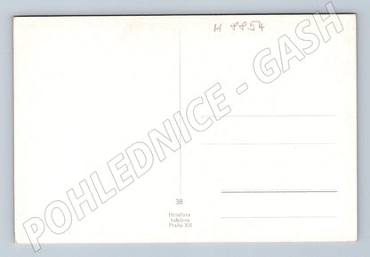 Pohlednice dívka v jihlavském kroji Hencl (M8854)