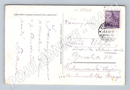Postcard Uprka Bride from Hroznová Lhota (M8868)