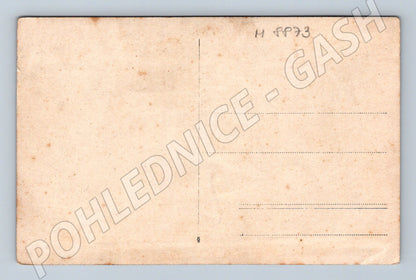 Postcard girl in folk costume ethno (M8873)