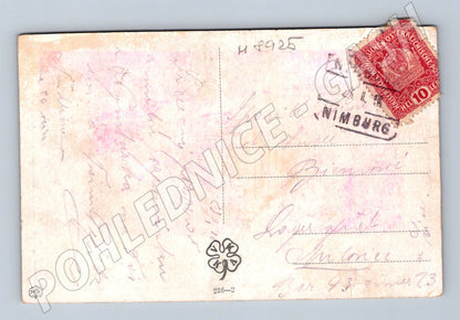 Postcard Czech costume Nymburk RU old (M8925)