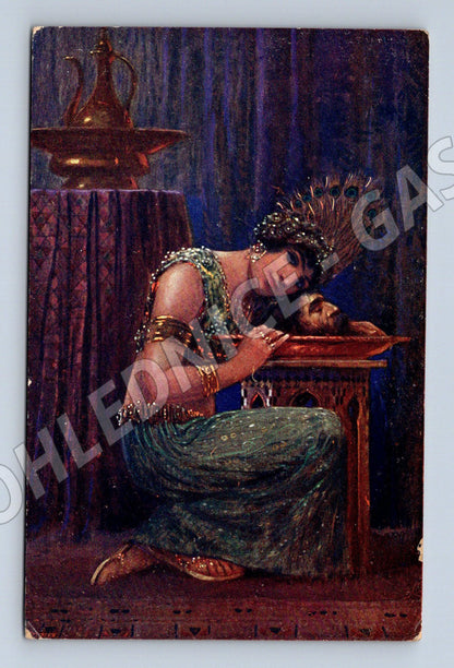 Postcard Salome CV Muttich 1917 sent (M8970)