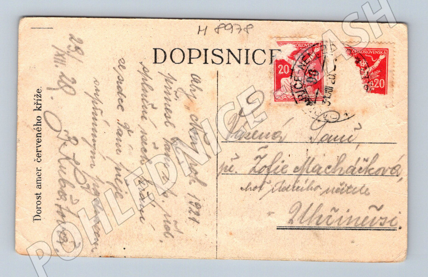 Pohlednice Babičko já Vám pomohu nésti (M8978)