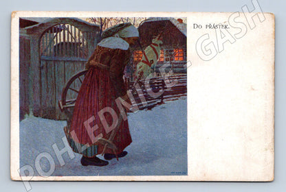 Postcard Into the Strands Chodsko Špillar Ethnography (M8998)
