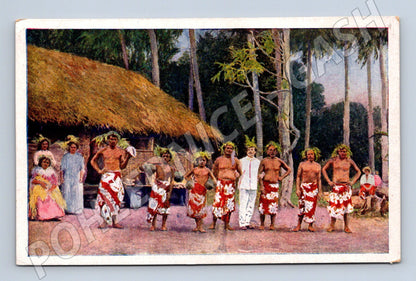 Pohlednice Polynésie Takaa Havlasa etnografie (M9030)