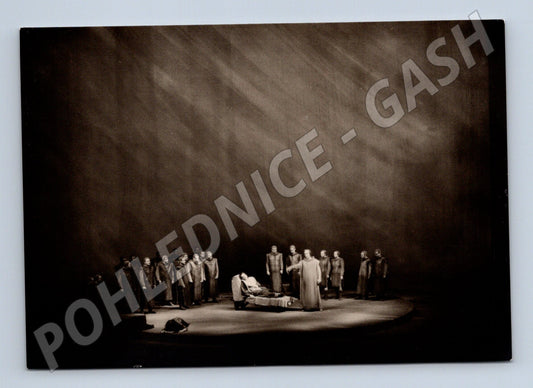 Postcard Bayreuth 1958 Parsifal opera (M9035)