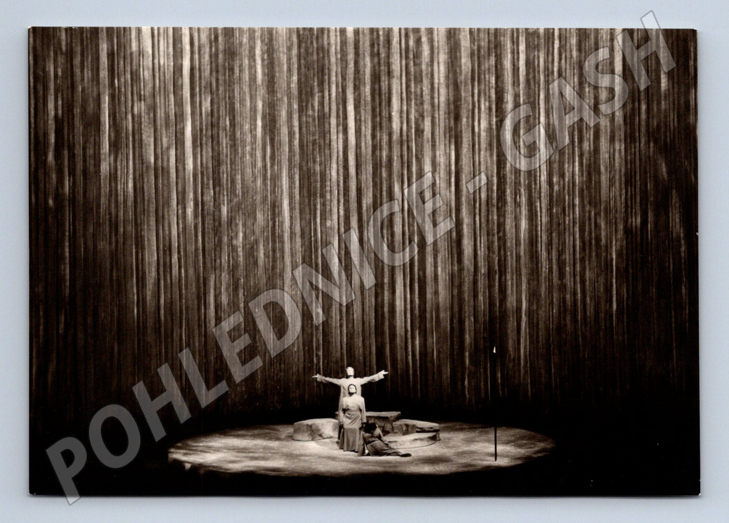 Postcard Bayreuth 1959 Parsifal Act III (M9036)