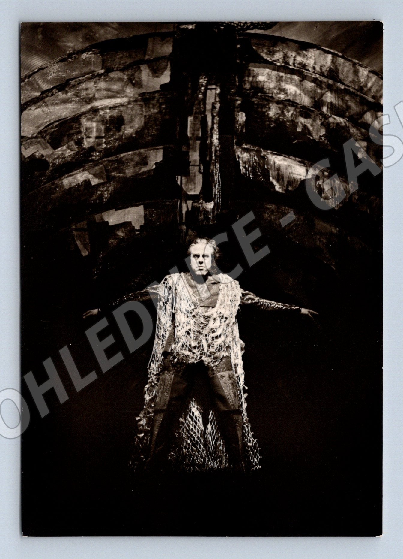 Pohlednice Bayreuth 1959 George London Holanďan (M9037)