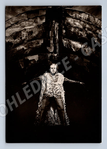 Pohlednice Bayreuth 1959 George London Holanďan (M9037)