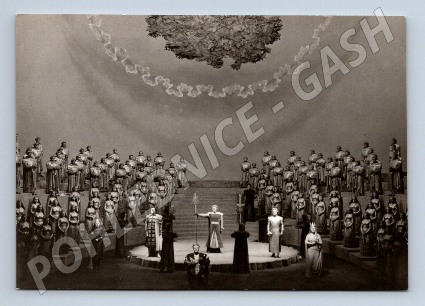 Pohlednice Bayreuth 1959 Lohengrin I akt (M9039)