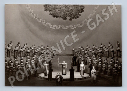 Pohlednice Bayreuth 1959 Lohengrin I akt (M9039)
