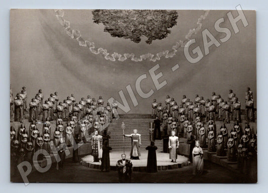 Pohlednice Bayreuth 1959 Lohengrin I akt (M9039)