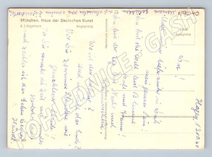 Pohlednice München Haus der Deutschen Kunst 1960 (M9040)
