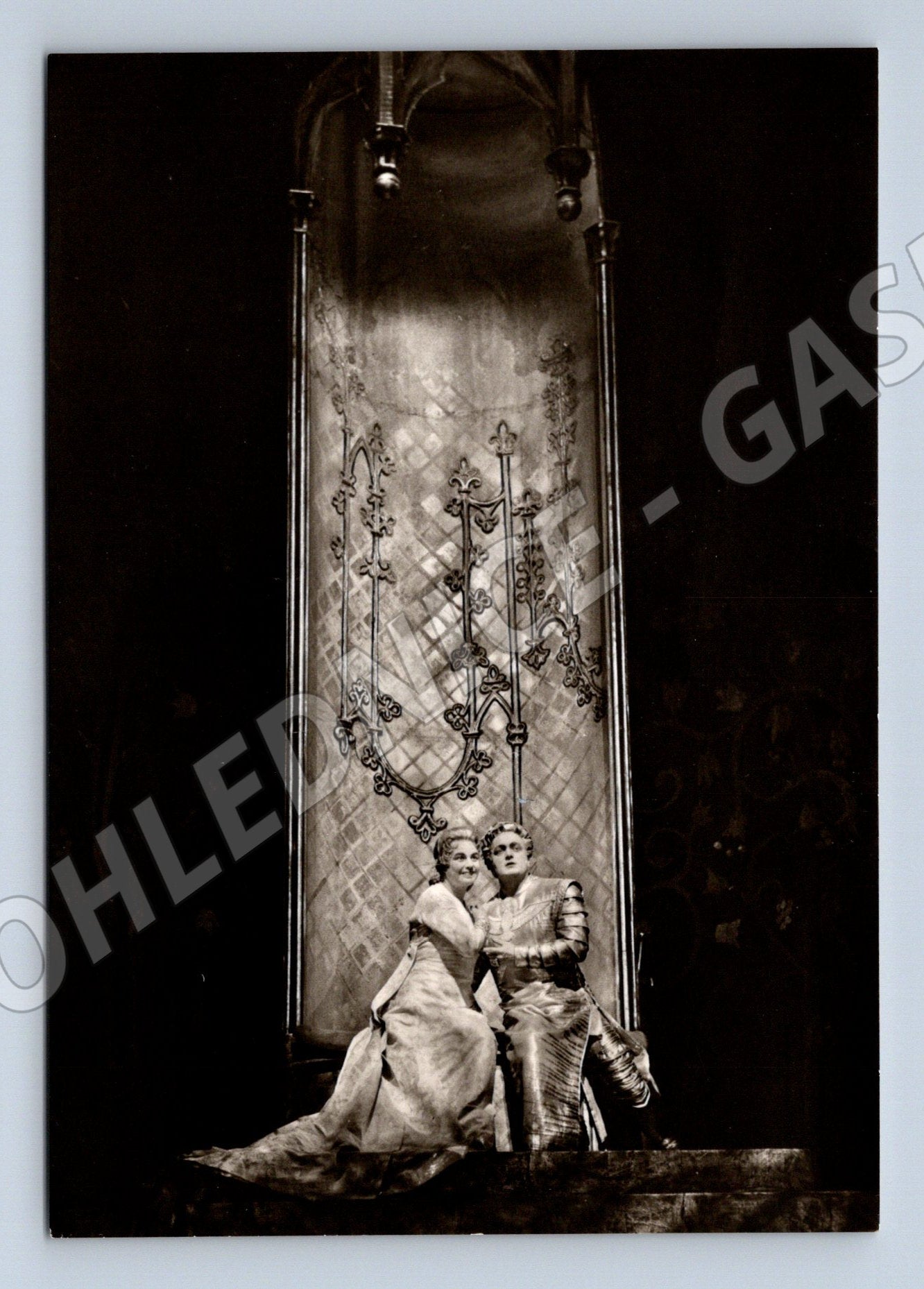 Pohlednice Bayreuth 1959 Lohengrin III akt (M9041)